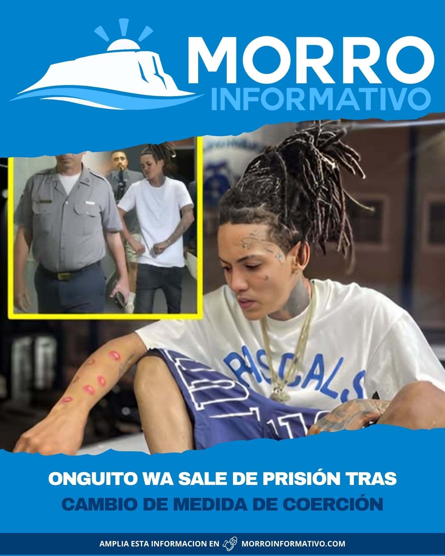 Onguito Wa sale de prisión tras cambio de medida de coerción