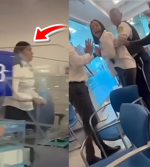 Discusión entre dos mujeres en banco de San Francisco de Macorís genera tensión y se vuelve viral
